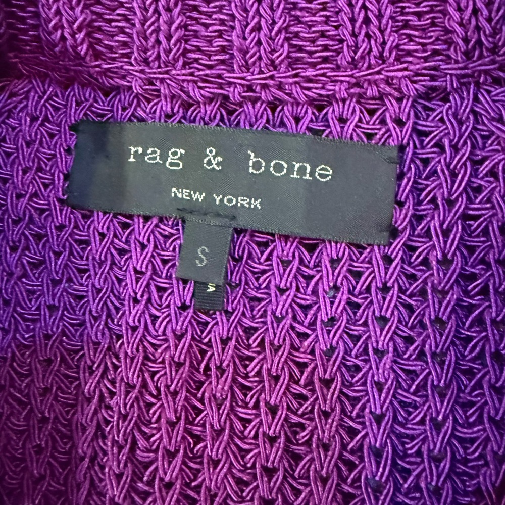 Rag & Bone Women's Knit Sweater in Rich Purple